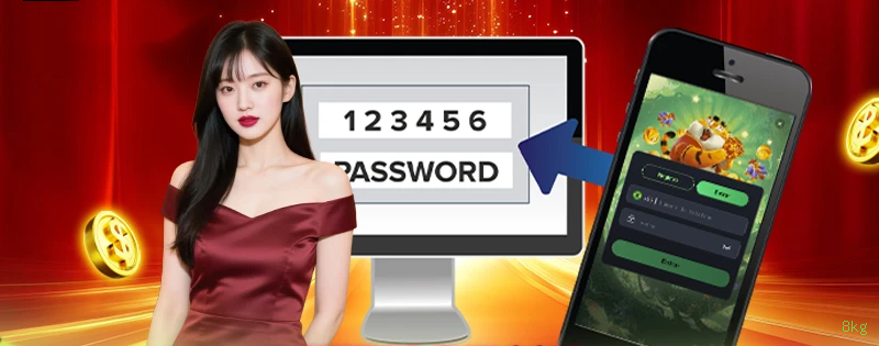 Opções de download da 8kg