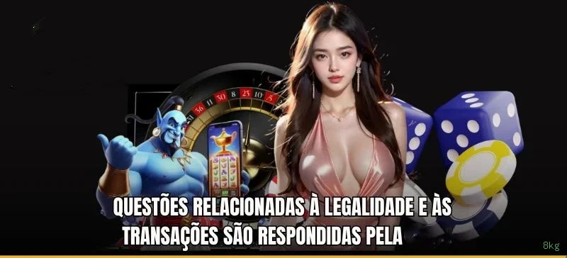 Imagem promocional do cassino online da 8kg mostrando jogos ao vivo